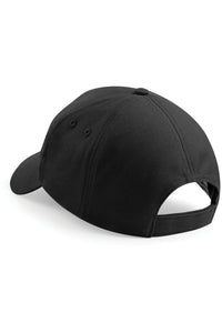 Beechfield Unisex Ultimate 5 Panel Baseball Cap (Black)