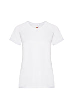 Load image into Gallery viewer, Fruit Of The Loom Ladies/Womens Performance Sportswear T-Shirt (White)