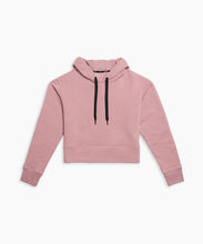 Load image into Gallery viewer, Luxe Fleece Cropped Hoodie | Women&#39;s Mauve
