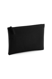 Bagbase Grab Zip Pocket Pouch Bag (Pack of 2) (Black)