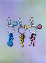Load image into Gallery viewer, Celestial Capricorn Keychain