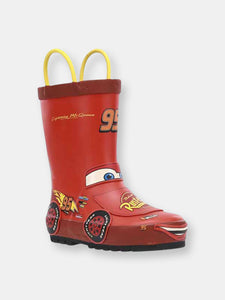 Kids Lightning McQueen Rain Boots - Red
