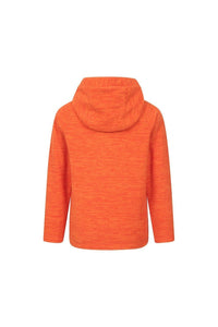 Childrens/Kids Snowdonia Microfleece Full Zip Hoodie - Orange