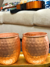 Load image into Gallery viewer, Handcrafted Moscow Mule Mugs, Set of 2