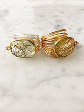Load image into Gallery viewer, Torrey Ring in Golden Rutilated Quartz - 14k Gold Fill / Sterling Silver