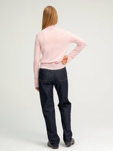 Load image into Gallery viewer, Simple High Neck Sweater - Pink Blush