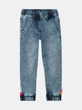 Load image into Gallery viewer, Blue Denim Jogger Pants