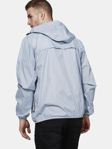Max - Full Zip Packable Rain Jacket