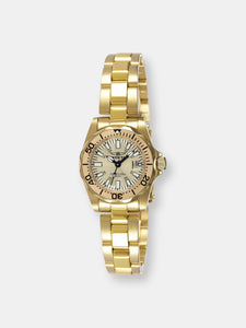 Invicta Women's Signature INV-7065 Gold Stainless-Steel Japanese Quartz Fashion Watch