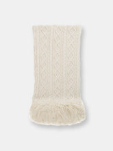 Load image into Gallery viewer, Mongolian Trim Knit Throw
