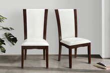 Load image into Gallery viewer, Mesilla Espresso Finish Faux Leather Dining Chair (Set Of 2)