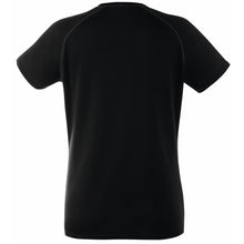 Load image into Gallery viewer, Fruit Of The Loom Ladies/Womens Performance Sportswear T-Shirt (Black)