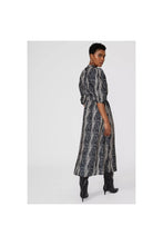 Load image into Gallery viewer, Womens/Ladies Swirl Keyhole Midi Dress