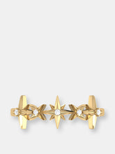 Load image into Gallery viewer, Starry Lane Diamond Ring In 14K Yellow Gold Vermeil On Sterling Silver
