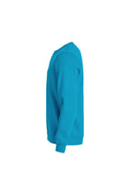 Load image into Gallery viewer, Unisex Adult Basic Round Neck Sweatshirt - Turquoise