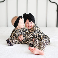 Load image into Gallery viewer, Lana Leopard Tan Long Sleeve Pajamas