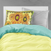Load image into Gallery viewer, Flower - Sunflower Fabric Standard Pillowcase