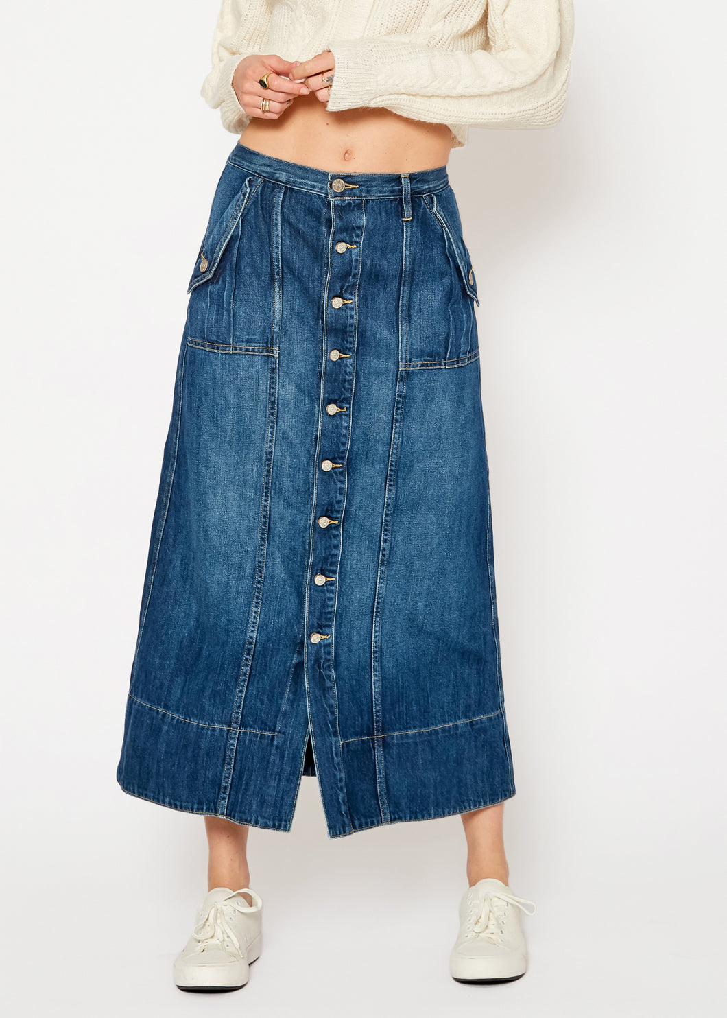 Rachel Utility Maxi Skirt