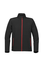 Load image into Gallery viewer, Stormtech Mens Orbiter Softshell (Black/Red)