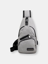 Load image into Gallery viewer, 3P Experts Sling Bag Shoulder Backpack With Usb Port