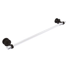 Load image into Gallery viewer, Allied Brass Clearview Collection 24 Inch Shower Door Towel Bar with Dotted Accents