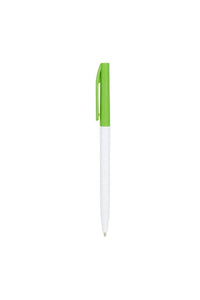Bullet Mondriane Two Tone Ballpoint Pen (Green) (One Size)