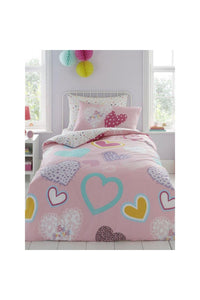 Hearts Duvet Set - Full (UK Double)