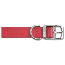 Load image into Gallery viewer, Ancol Pet Products Heritage Buckle Up Leather Dog Collar (Red) (13.7-16.9in (Size 4))