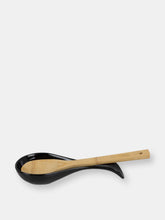 Load image into Gallery viewer, Ceramic Spoon Rest, Black