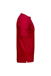 Tee Jays Mens Interlock T-Shirt (Red)