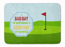 Load image into Gallery viewer, 19 in x 27 in A Bad Day at Golf Machine Washable Memory Foam Mat