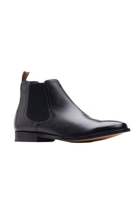 Mens Lynch Leather Chelsea Boots