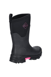 Womens/Ladies Arctic Ice Mid Boot - Black/Pink