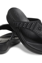 Load image into Gallery viewer, Womens/Ladies Monterey Shimmer Sandals (Black)