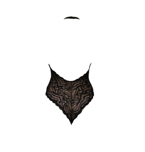 Serena Halter Lace Bodysuit