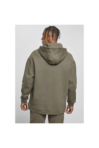 Build Your Brand Mens Basic Oversized Hoodie (Olive)