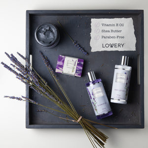 Lovery Jasmine Lavender Bath & Body Gift - Spa with Dead Sea Mud Mask