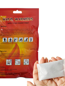 2" x 3" Hand Feet Body Warmer Pack Travel Portable Glove Size - 20 pcs