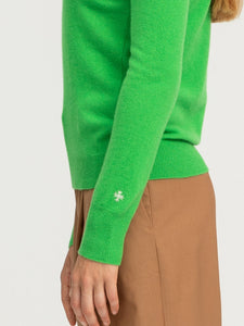 Classic Crew Neck Sweater - Green