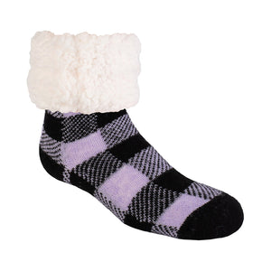 Classic Slipper Socks | Lumberjack Lavender