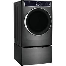 Load image into Gallery viewer, 8.0 Cu. Ft. Titanium Steam Electric Front Load Dryer