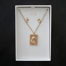 Load image into Gallery viewer, Equestrian Earring and Necklace Set