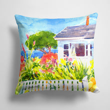 Load image into Gallery viewer, 14 in x 14 in Outdoor Throw PillowHouses Fabric Decorative Pillow