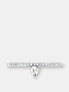 Theia - Vermeil & Sterling Silver Micro Pave Ring