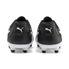 Load image into Gallery viewer, Mens Monarch FG Leather Rugby Boots - Black/White