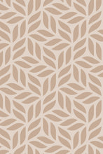 Load image into Gallery viewer, Eco-Friendly Geometric Leaf Pattern Wallpaper