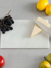 Load image into Gallery viewer, 8&quot; x 12&quot; Marble Cutting Board, White