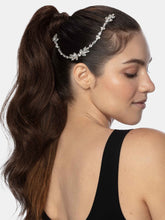 Load image into Gallery viewer, Rhinestone Hair Piece with Combs