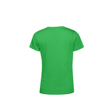 Load image into Gallery viewer, B&amp;C Womens/Ladies E150 Organic Short-Sleeved T-Shirt (Apple Green)
