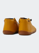 Load image into Gallery viewer, Unisex Yellow Leather Peu Boots